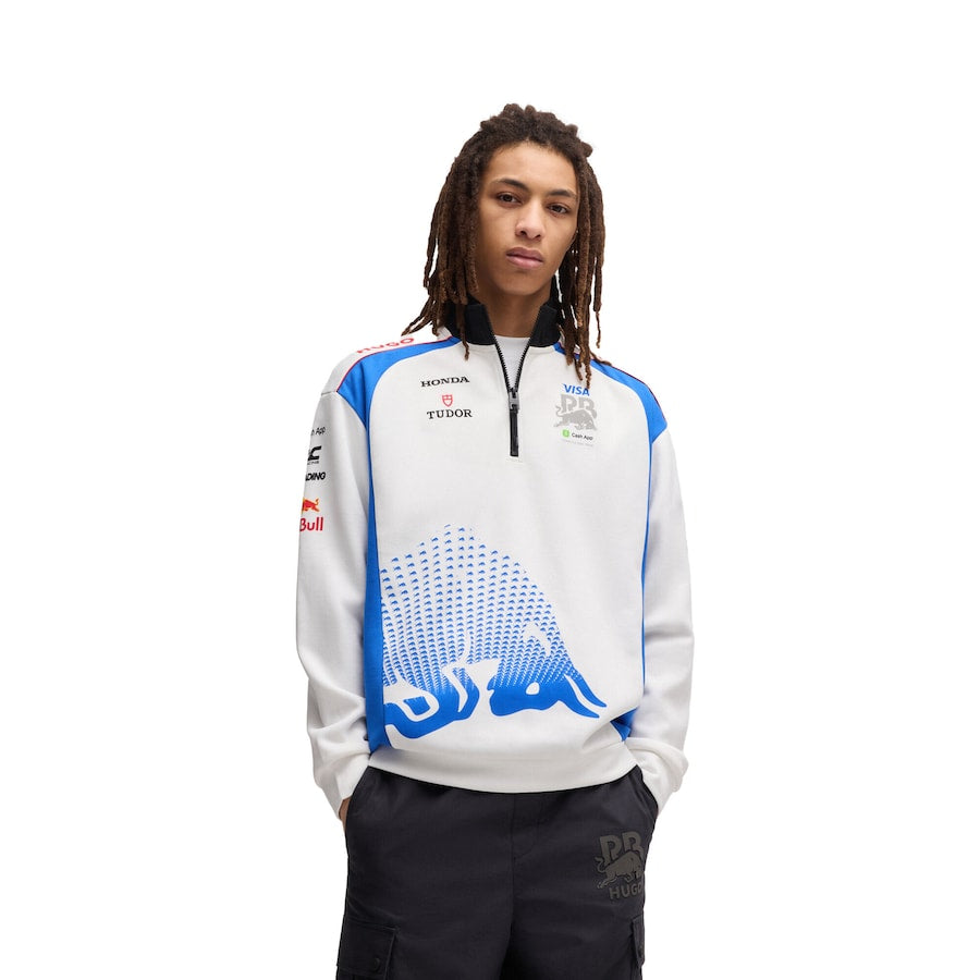 VCARB Hugo 2025 Team 1/2 Zip Sweater Ex Race Gear