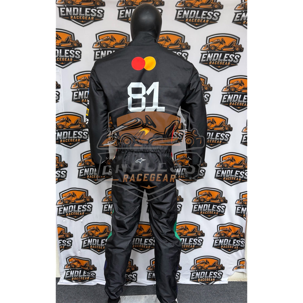 2025 McLaren Sliver Stone F1 Racing Team Suit | Sliver Stone GP Endless Racegear
