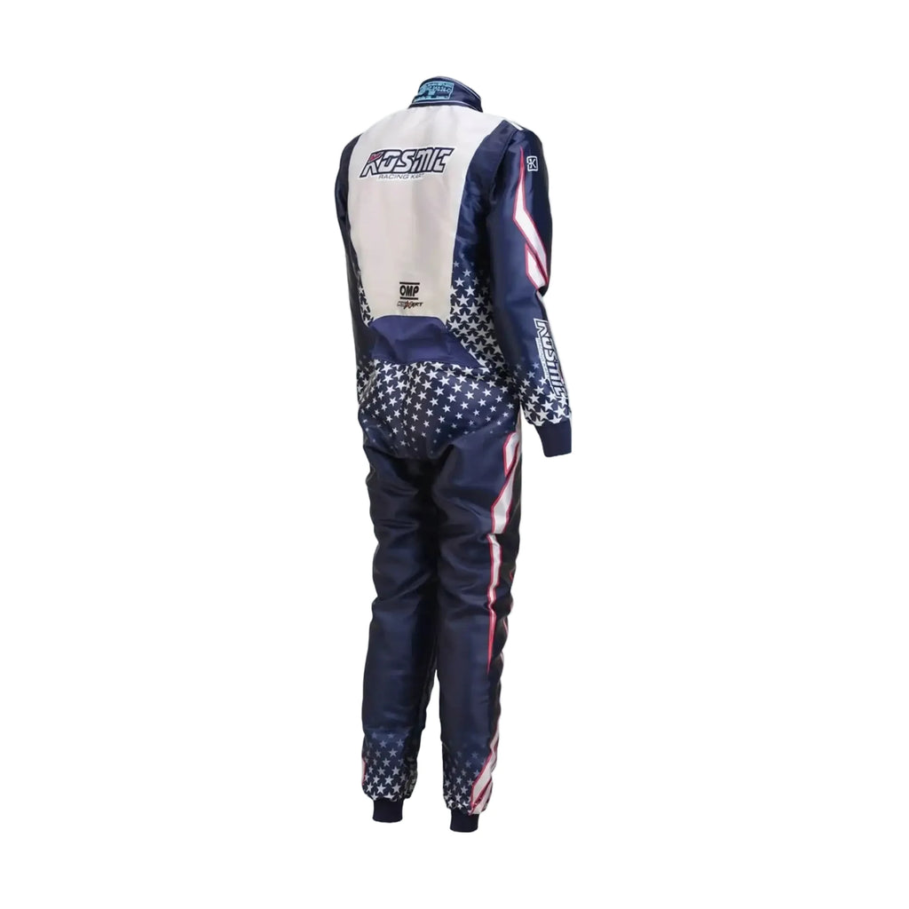 New 2025 Kosmic Sublimation Printed Overall Go Kart Driver Racing Suit Endless Racegear