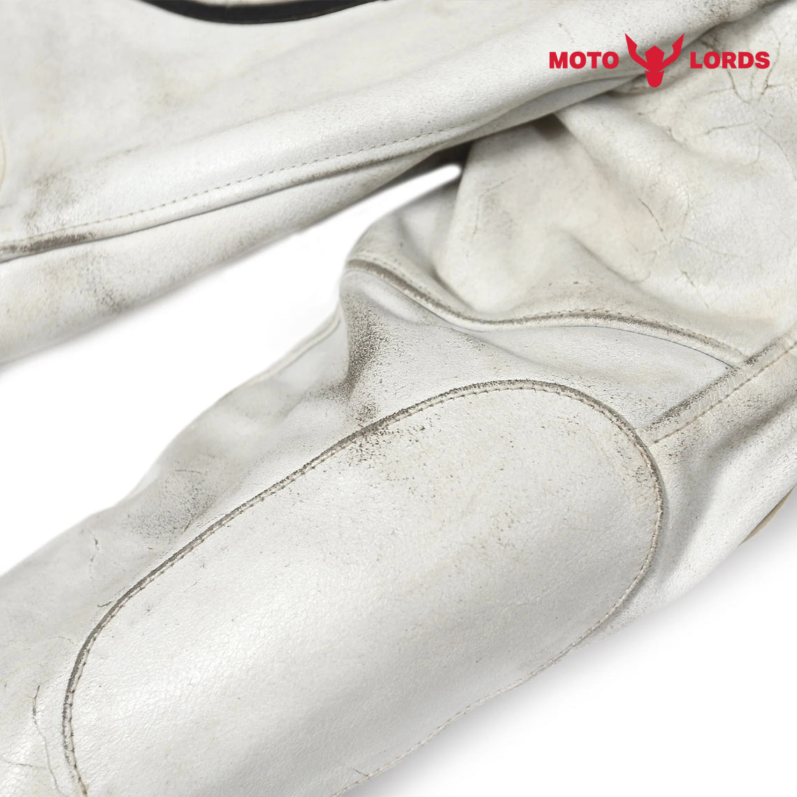 Lucky Strike Leather Jacket in Red and White Endless Racegear