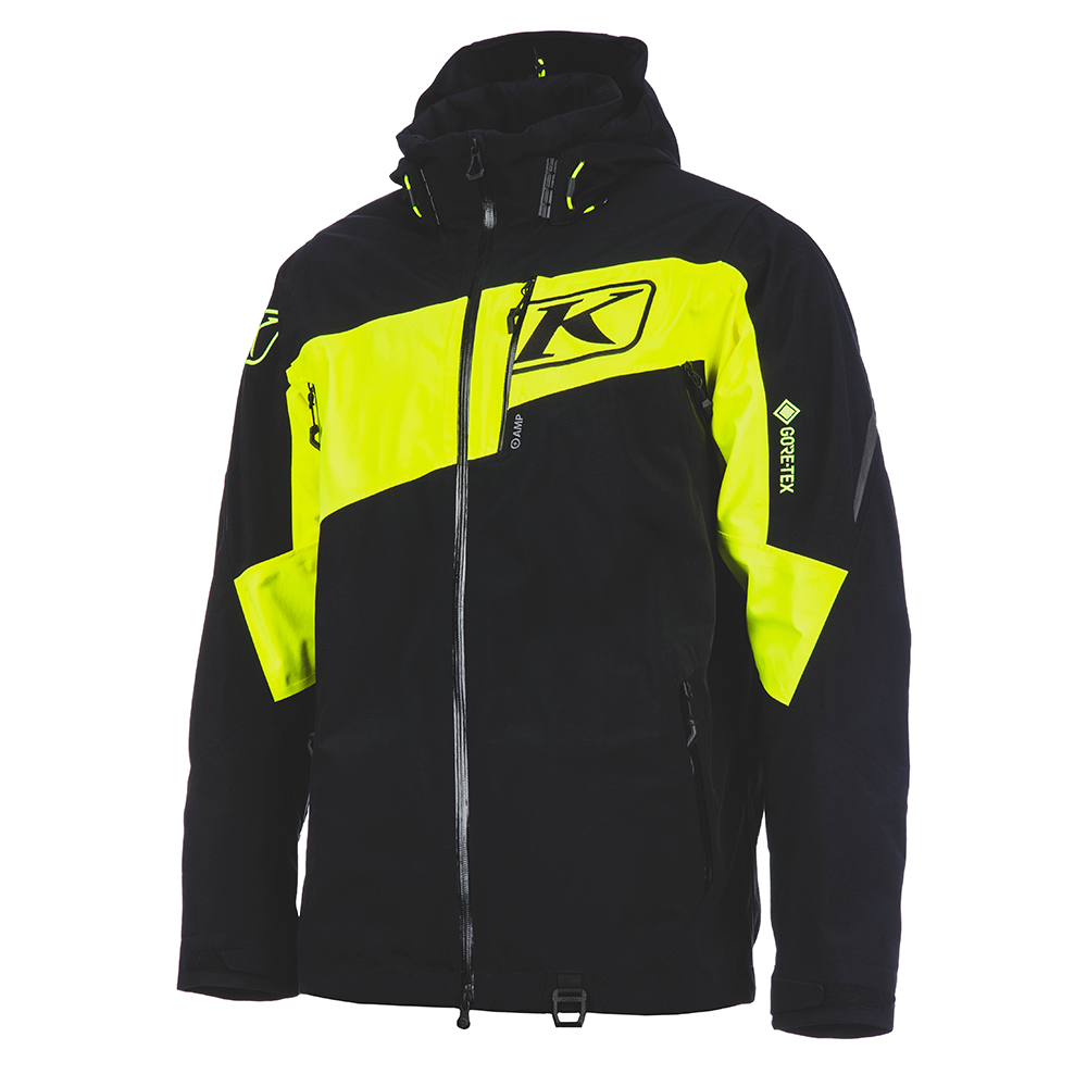 [Color:::Black / HiVis] Klim Storm Jacket