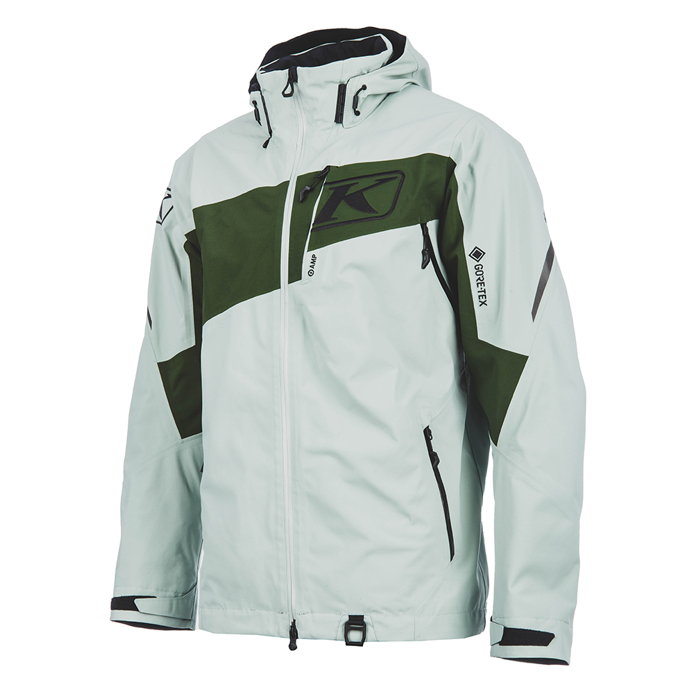 [Color:::Slate Gray / Kombu Green] Klim Storm Jacket - Kombu Green