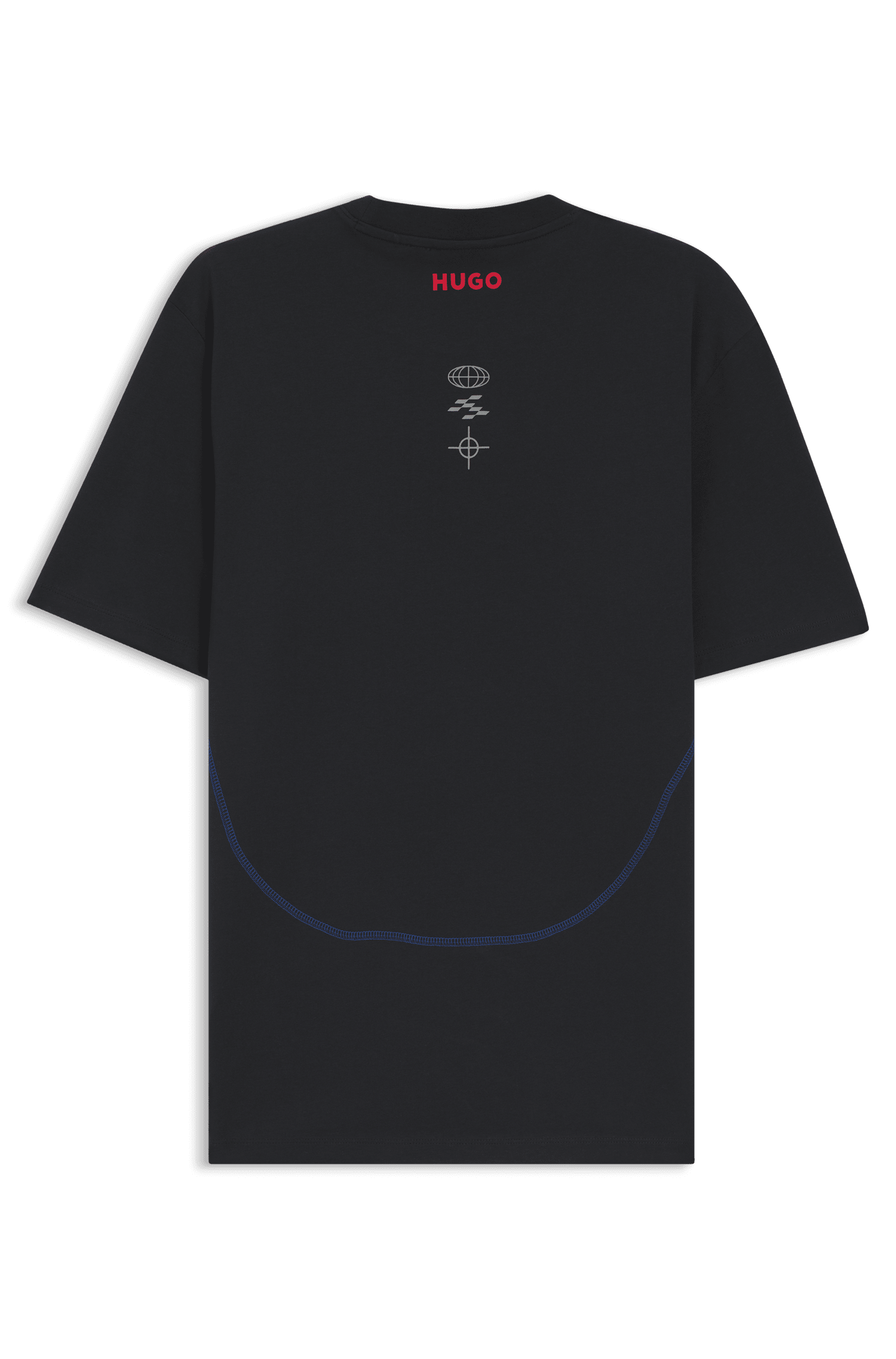 Visa Cash App RB F1 Fanwear T-Shirt - Black/White/Beige Visa Cash App RB