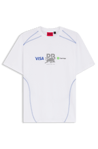 Visa Cash App RB F1 Fanwear T-Shirt - Black/White/Beige T-shirts Visa Cash App RB XS White 