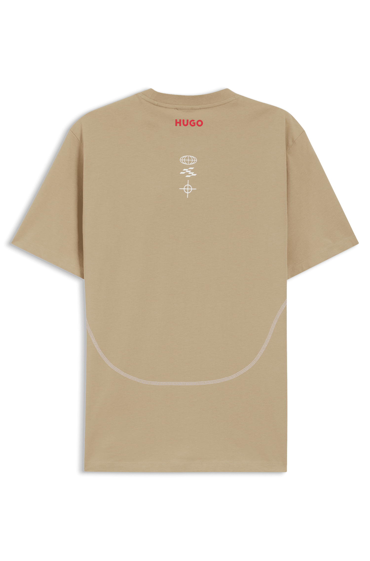 Visa Cash App RB F1 Fanwear T-Shirt - Black/White/Beige Visa Cash App RB