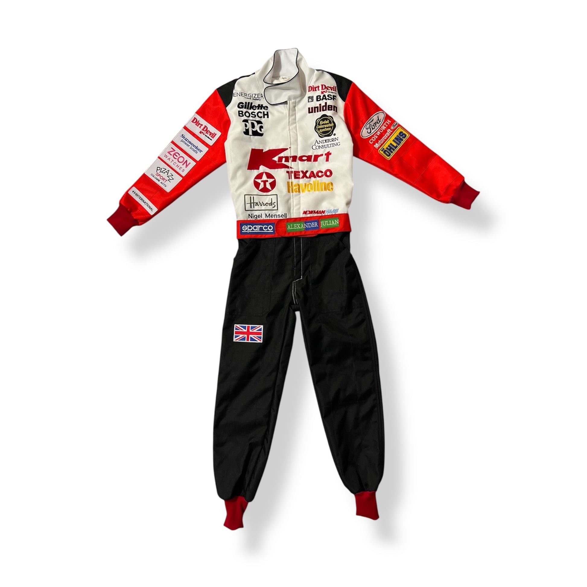 1993 Nigel Mansell Race-Used Newman/Haas Racing IndyCar Suit – Championship Season Endless Racegear