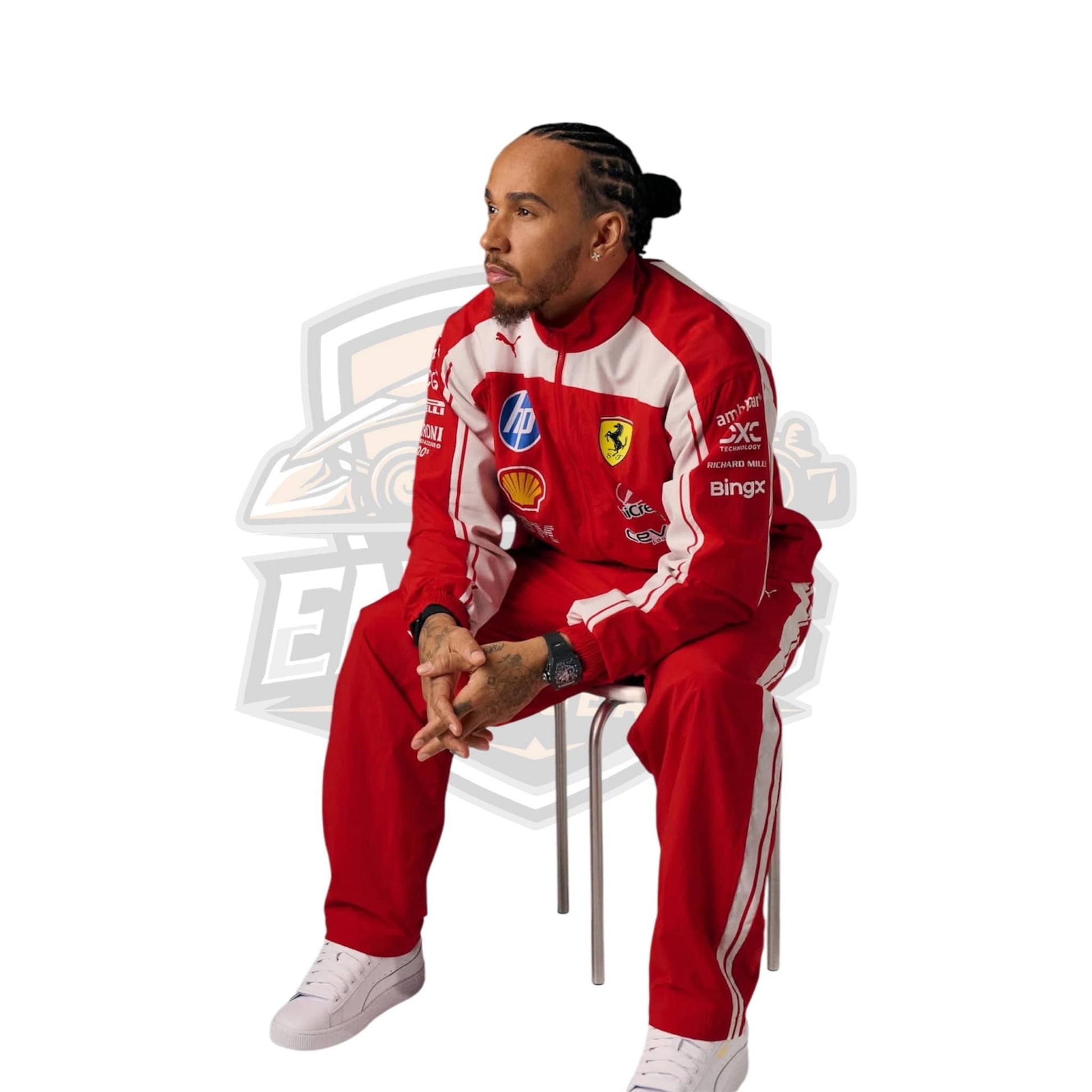 2026 Puma for Scuderia Ferrari HP Replica Drivers Authentic - Lewis Hamilton Edition Endless Racegear