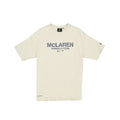 McLaren F1 x New Era Washed Logo T-Shirt - Stone/Black/White T-shirts McLaren-Castore XS Beige 