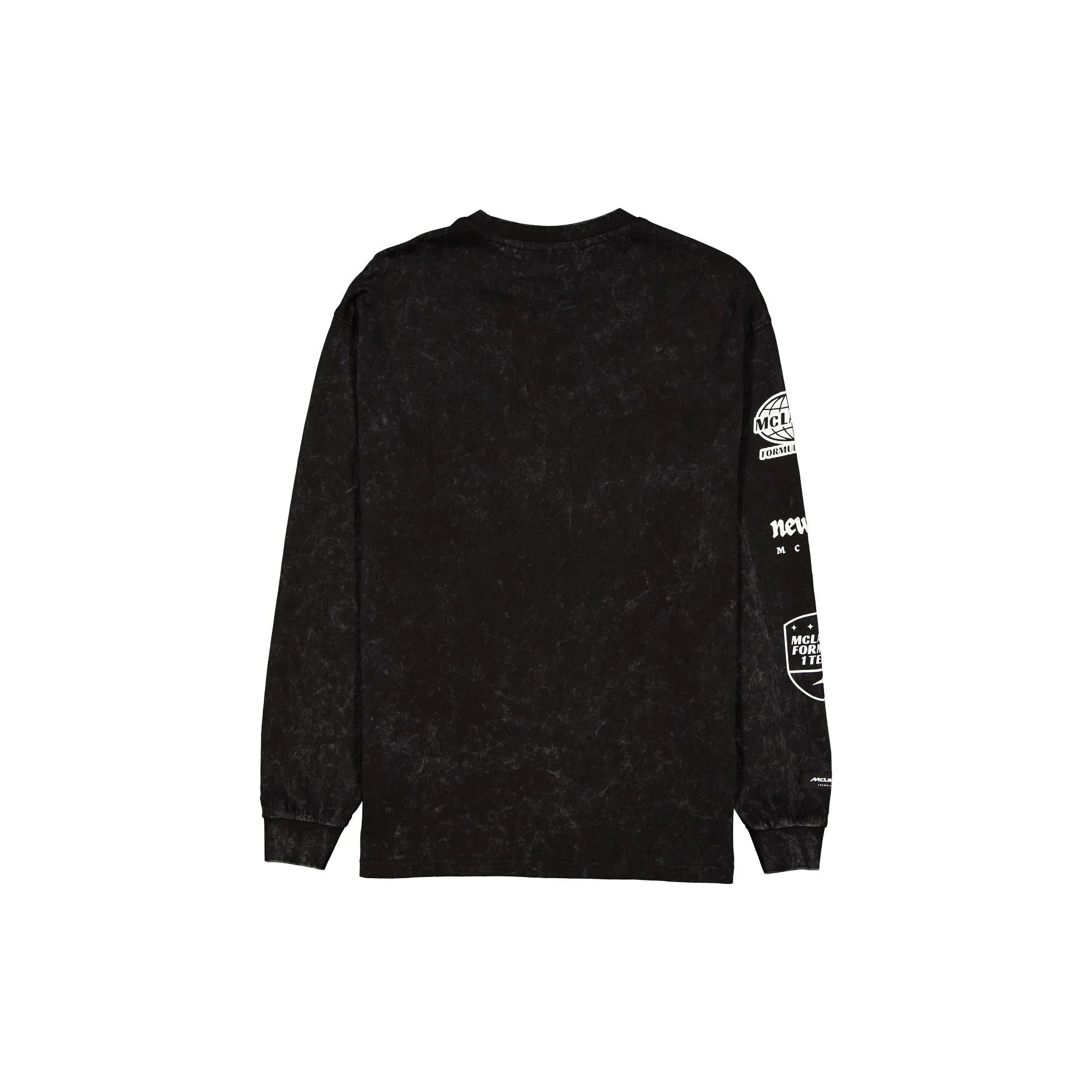 McLaren F1 x New Era Long Sleeve Racing T-Shirt - White/Black Endless Racegear