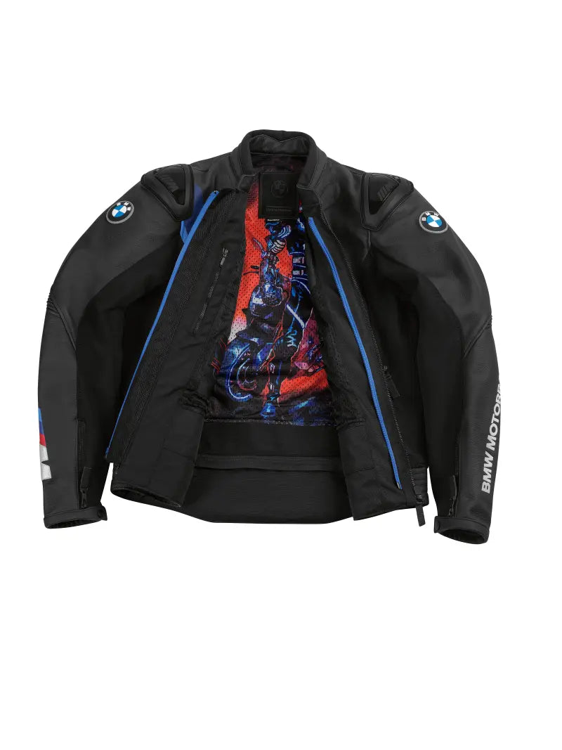 BMW LEATHER DOWNFORCE JACKET MEN'S, Black BMW Motorrad