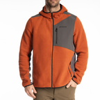 [Color:::Picante - Asphalt] Klim Teton Crest Fleece Hoodie