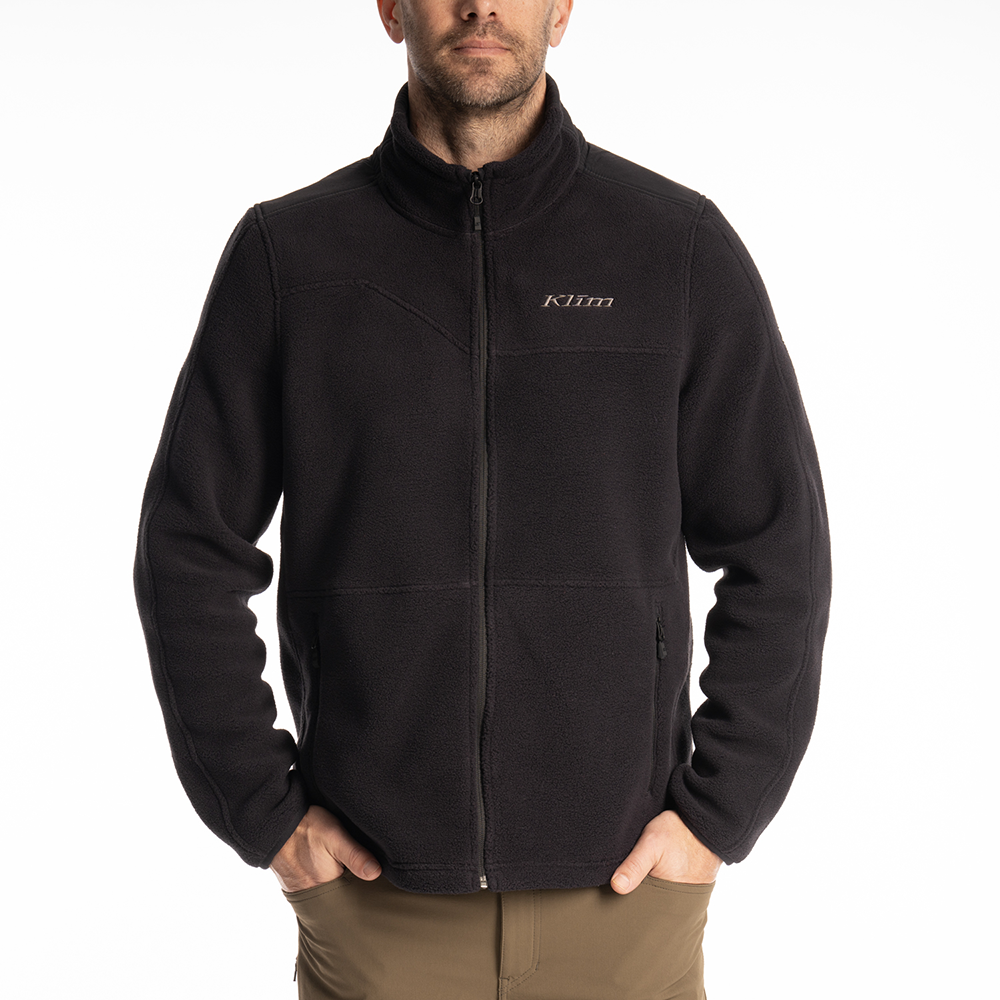 [Color:::Black] Klim Teton Crest Fleece Jacket