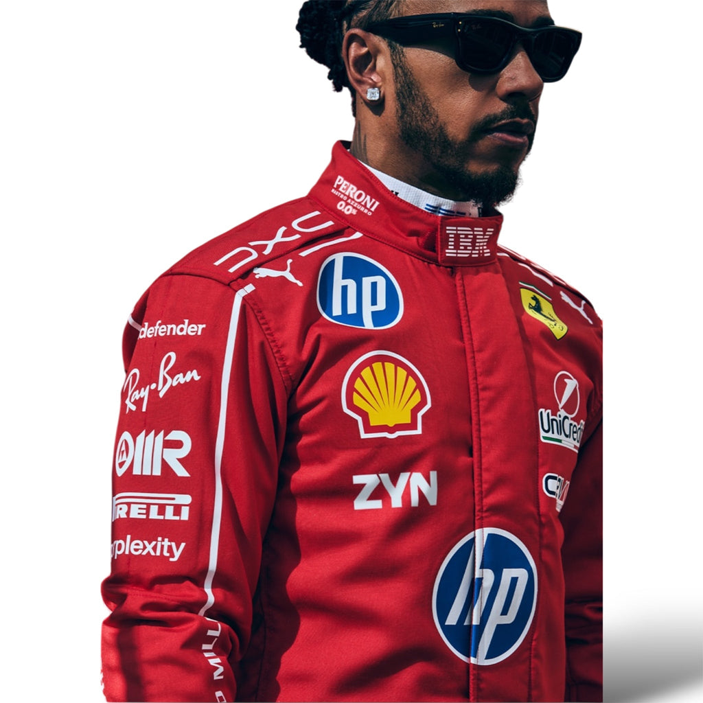 2026 Scuderia Ferrari Charles Leclerc HP Monza GP Replica Race Suit Endless Racewear