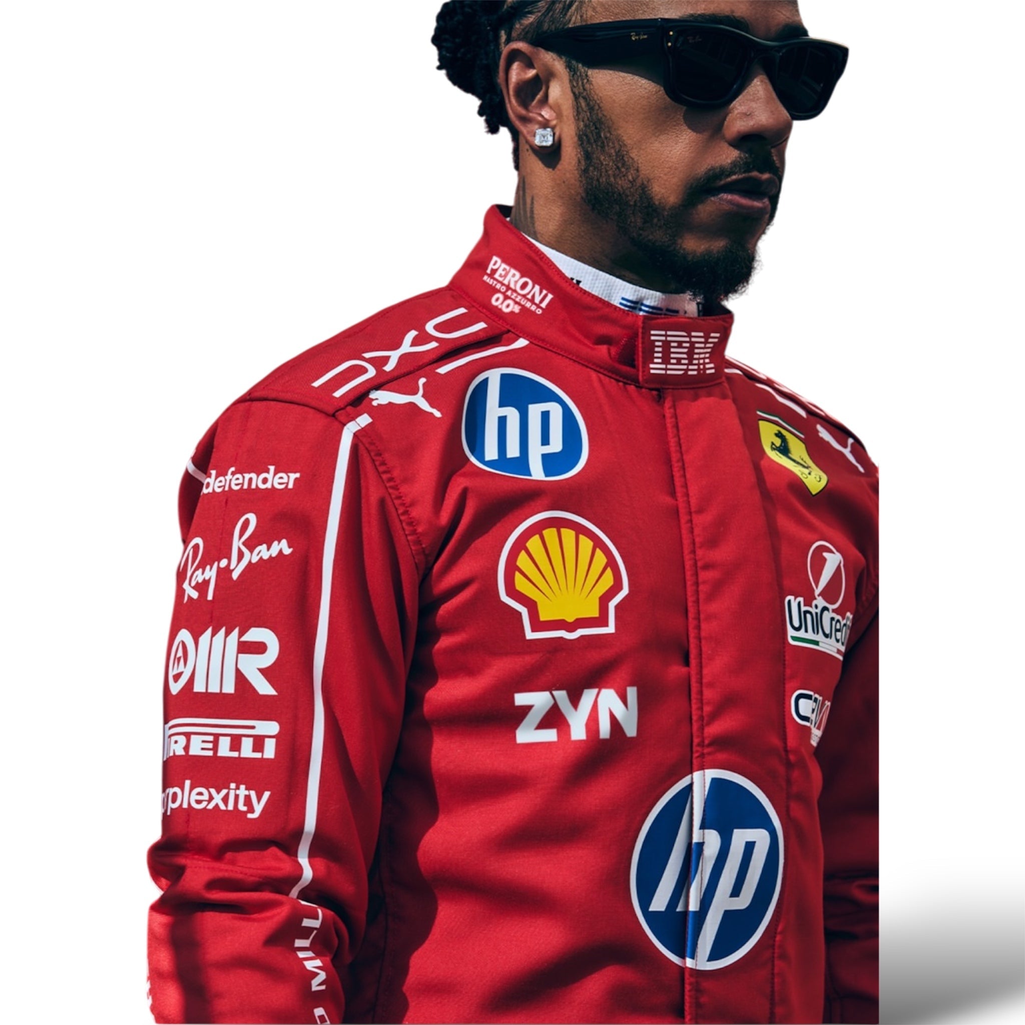 2026 Scuderia Ferrari Charles Leclerc HP Monza GP Replica Race Suit Endless Racewear