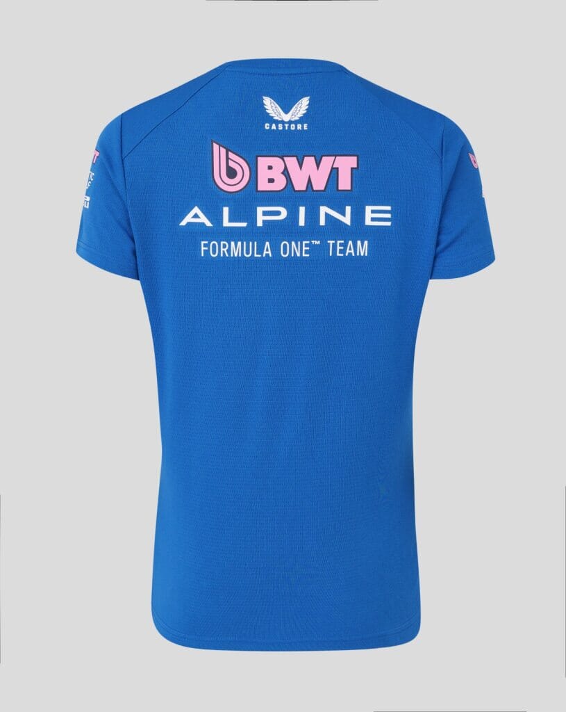 Alpine Racing F1 2026 Women's Team Set Up T-Shirt - Lapis Blue Alpine
