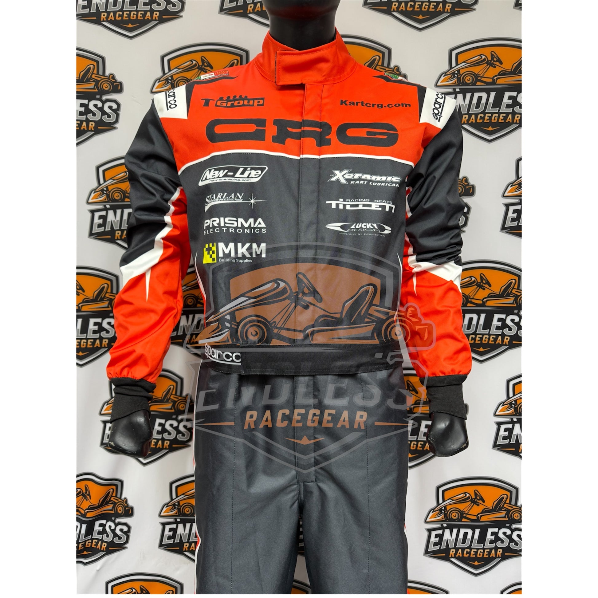 2025 CRG Go-Kart Race Suit Replica - Premium Quality Endless Racegear