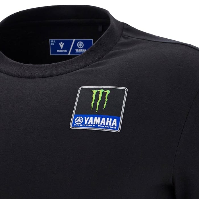Monster Energy Yamaha Men's Travel T-Shirt - Black Yamaha Racing