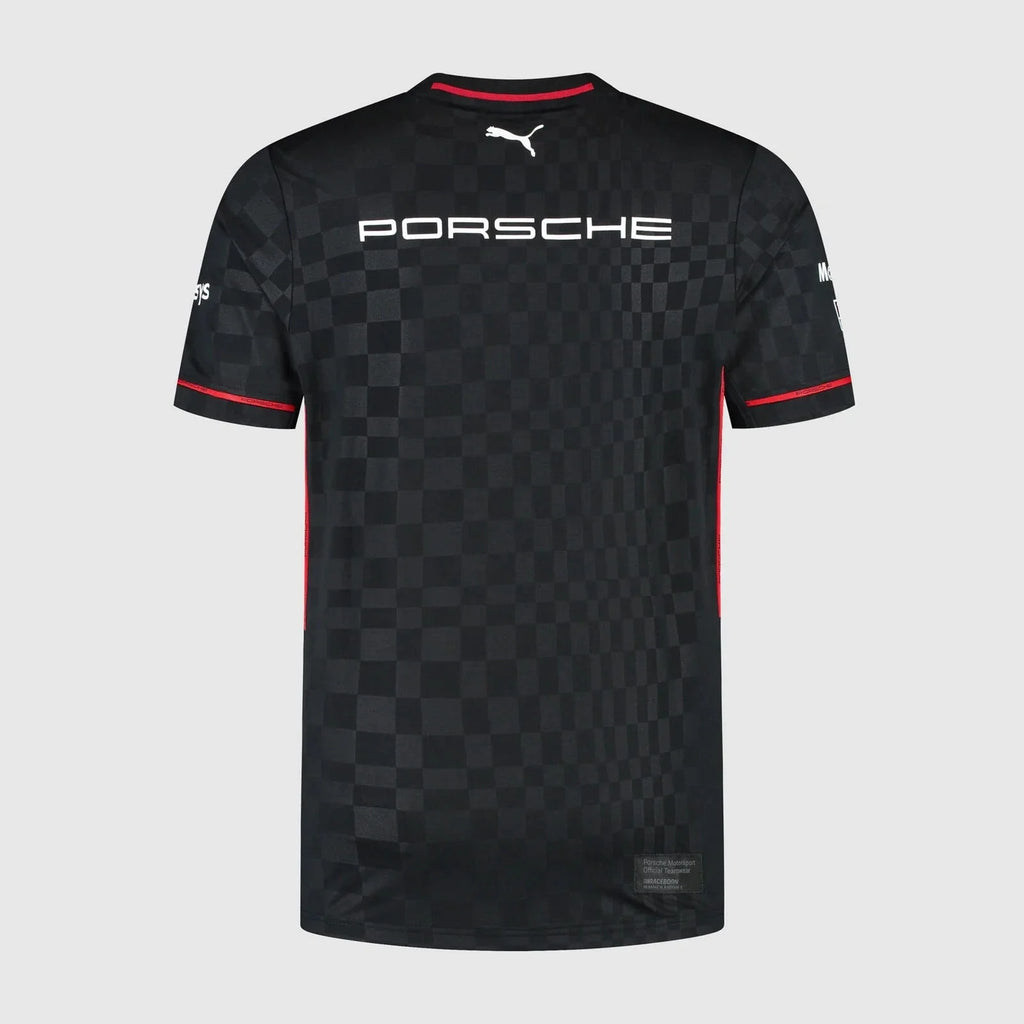 Porsche Motorsport Men's Team T-Shirt - Black Porsche