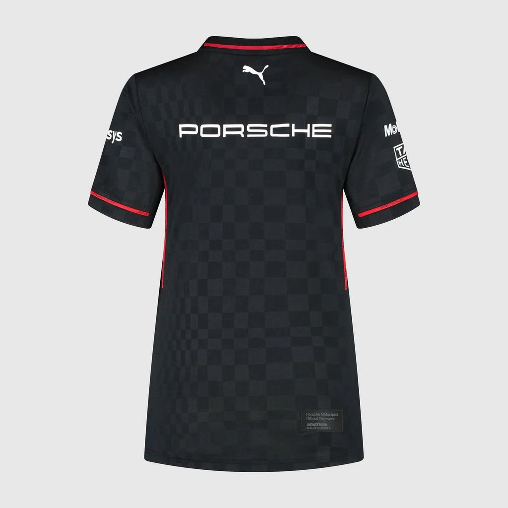 Porsche Motorsport Women's Team T-Shirt - Black Porsche