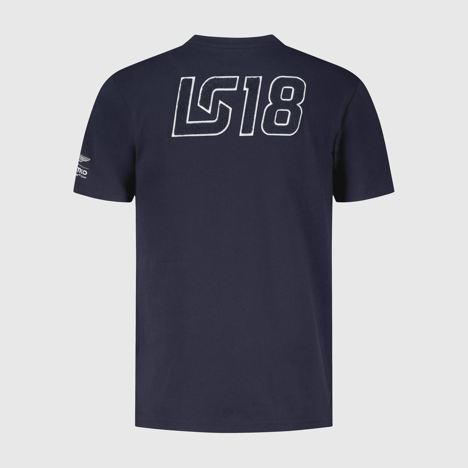 Aston Martin F1 Lance Stroll Lifestyle T-Shirt  - Navy Aston Martin F1