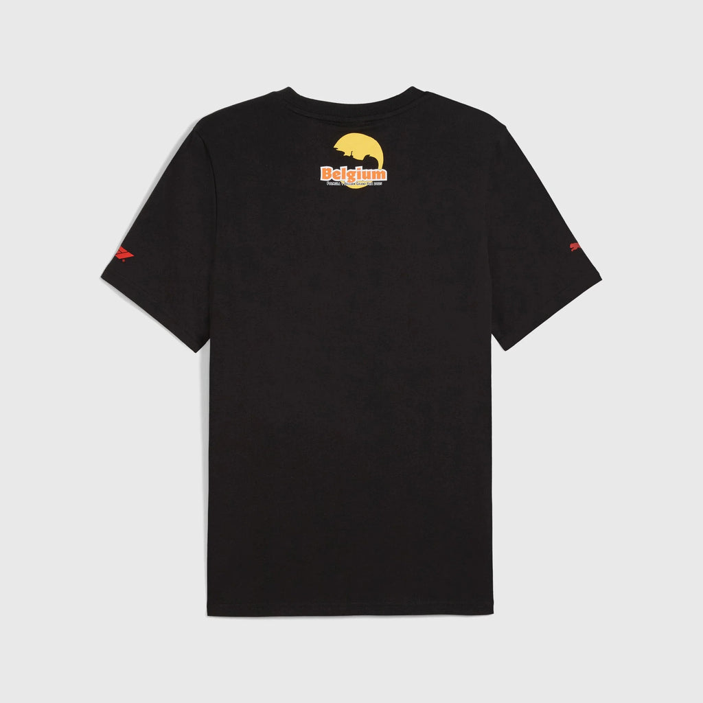 Formula 1 Tech Collection F1 Belgium GP T-Shirt - Black Endless Racegear