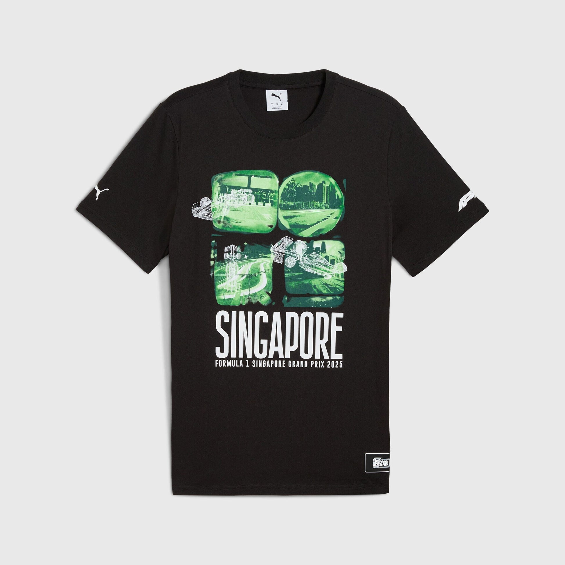 Formula 1 Tech Collection F1 Singapore GP T-Shirt - Black Endless Racegear