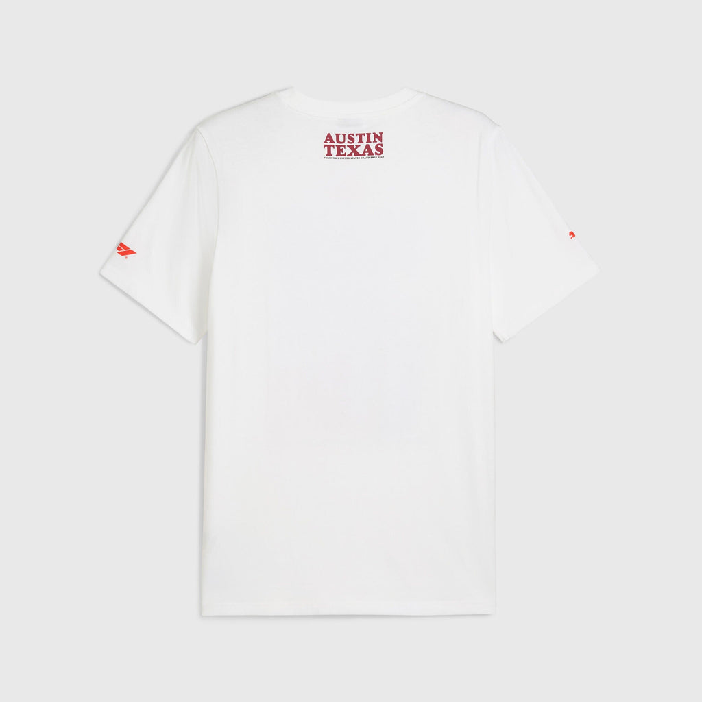 Formula 1 Tech Collection F1 Austin GP T-Shirt - White Endless Racegear