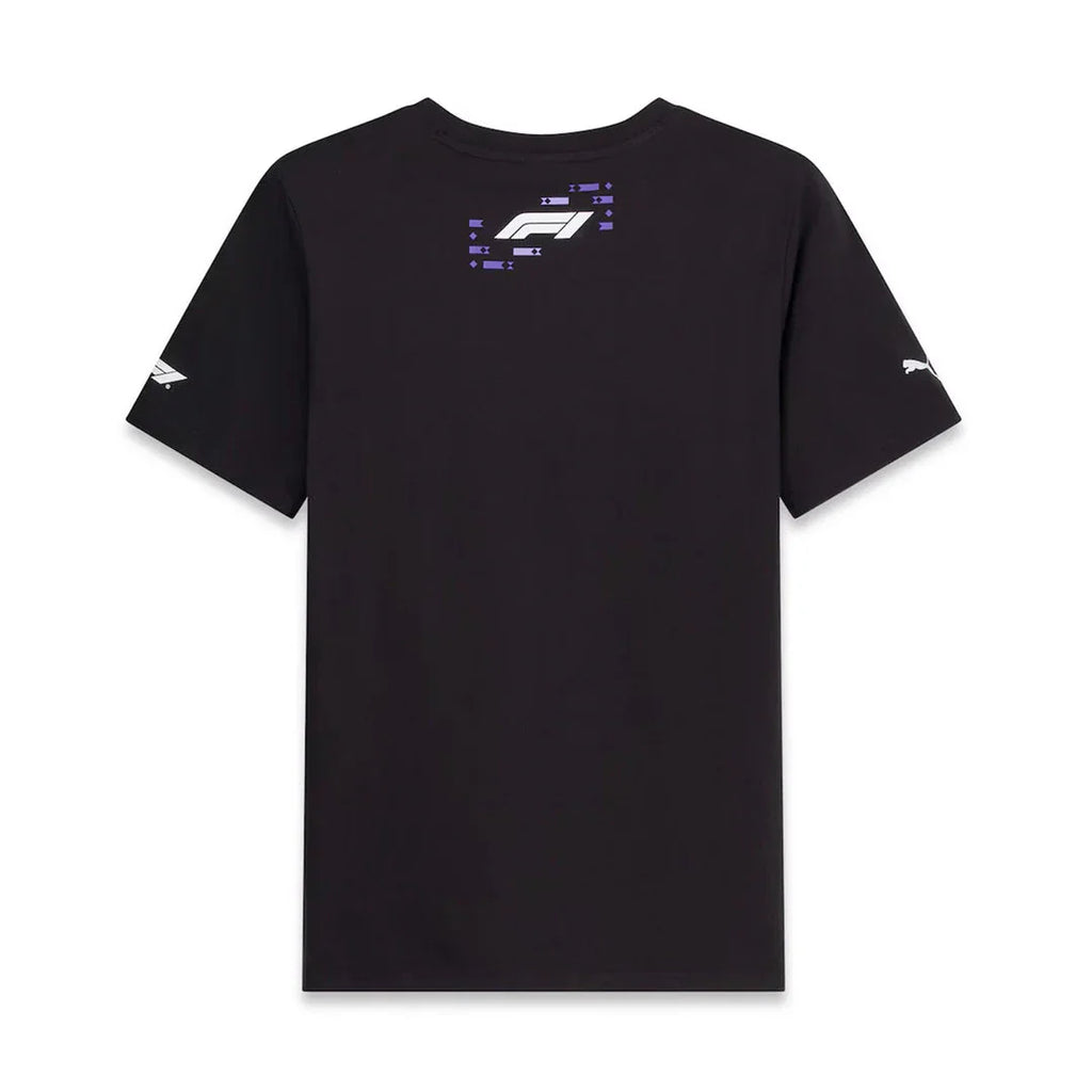 Formula 1 Tech Collection F1 Qatar GP T-Shirt - Black/White Endless Racegear