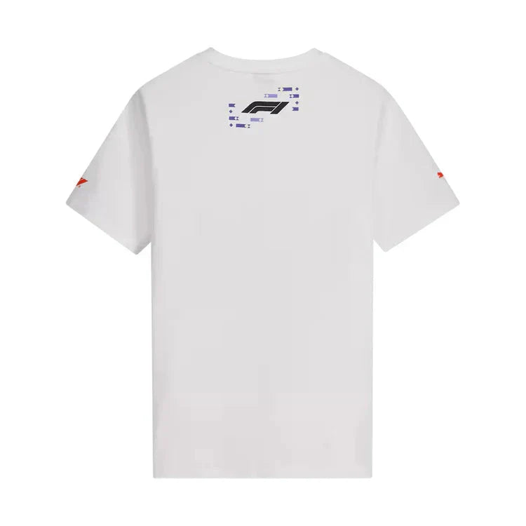 Formula 1 Tech Collection F1 Qatar GP T-Shirt - Black/White Endless Racegear