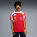 Scuderia Ferrari F1 2026 Team T-Shirt - Puma Red Scuderia Ferrari