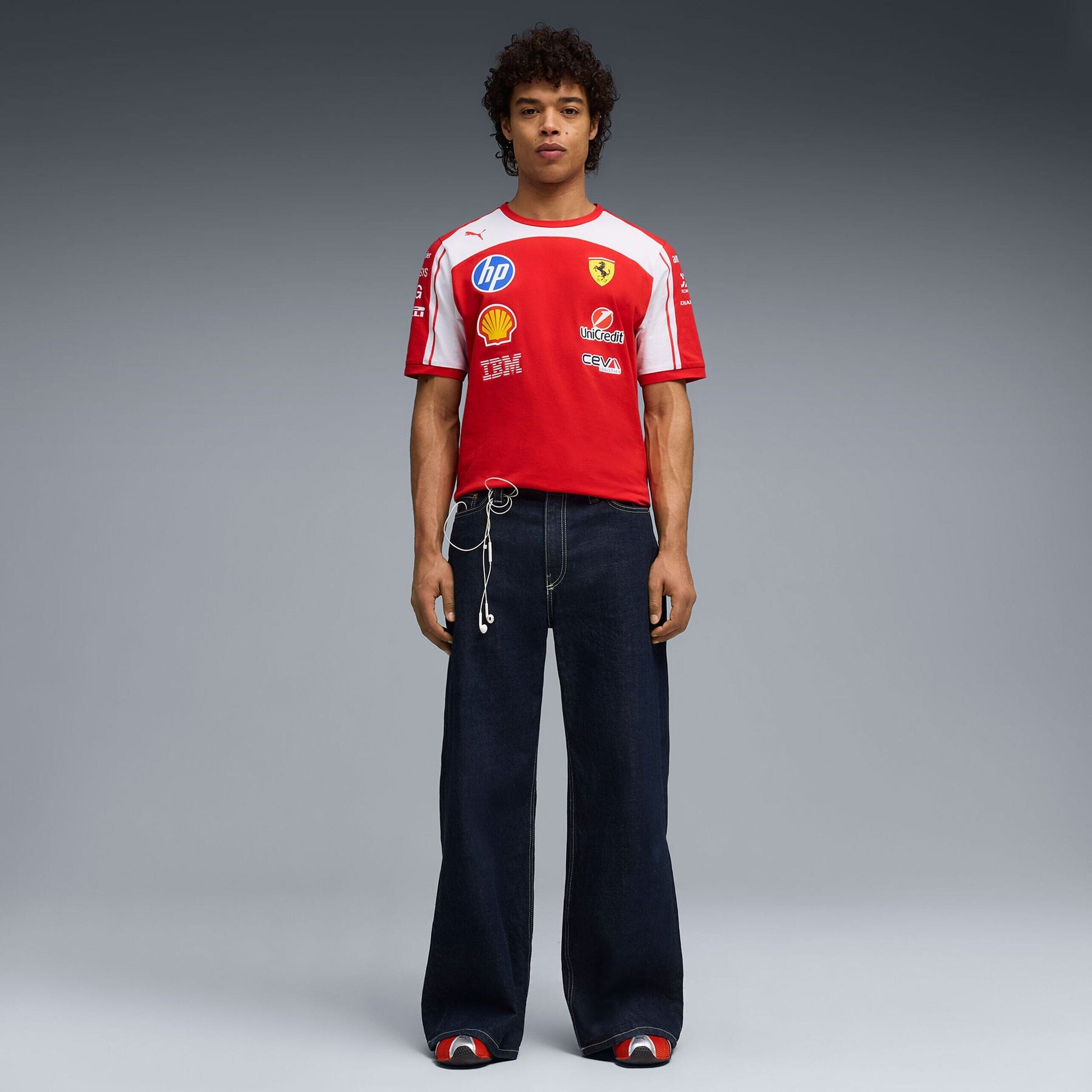 Scuderia Ferrari F1 2026 Team T-Shirt - Puma Red Scuderia Ferrari