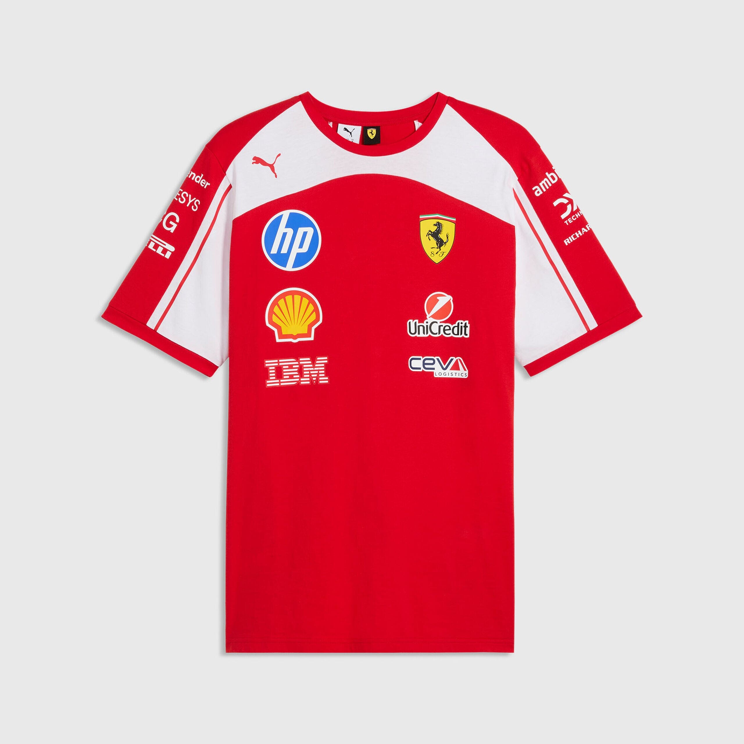Scuderia Ferrari F1 2026 Team T-Shirt - Puma Red Scuderia Ferrari