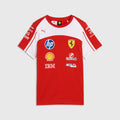 Scuderia Ferrari F1 2026 Kids Team T-Shirt - Youth Puma Red Scuderia Ferrari