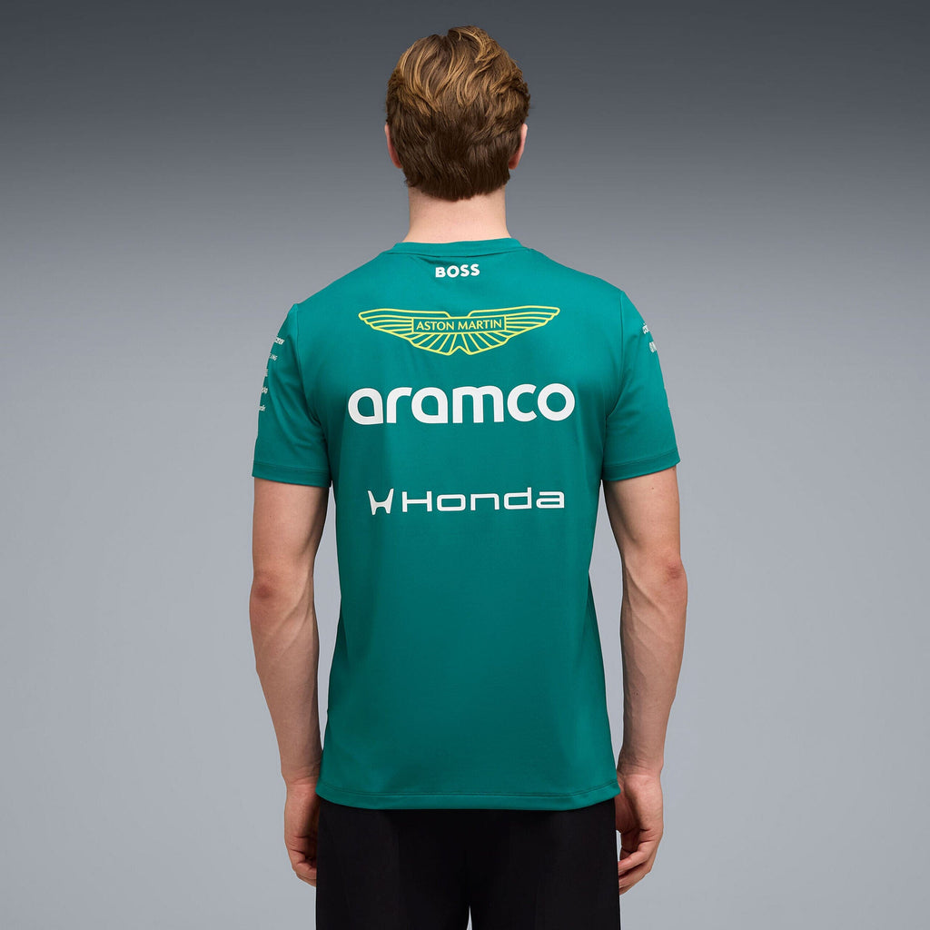 Aston Martin F1 2026 Team T-Shirt - Green Lux Aston Martin F1