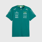 Aston Martin F1 2026 Team T-Shirt - Green Lux Aston Martin F1