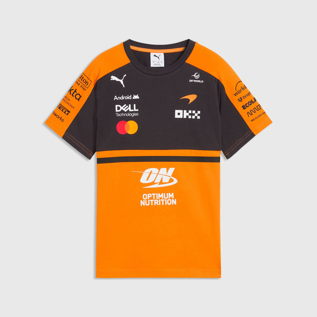 McLaren F1 2026 Kids Team T-Shirt - Youth Papaya McLaren