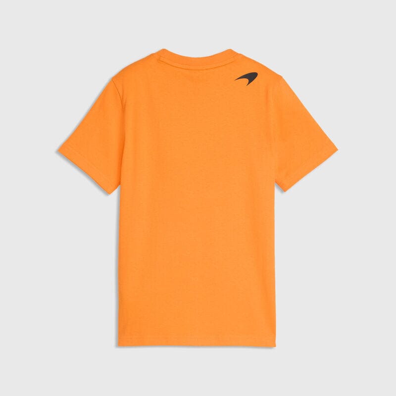 McLaren F1 Kids Core Large Logo T-Shirt - Youth Papaya/Puma Black McLaren
