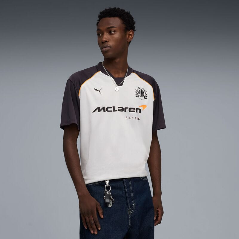 McLaren F1 Puma Jersey T-Shirt - Seafoam/Titan Black McLaren