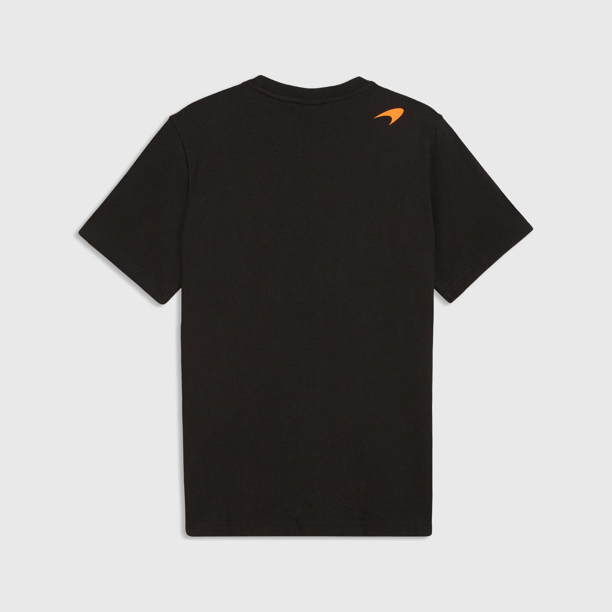 McLaren F1 Essentials Large Logo T-Shirt - Puma Black/Papaya McLaren
