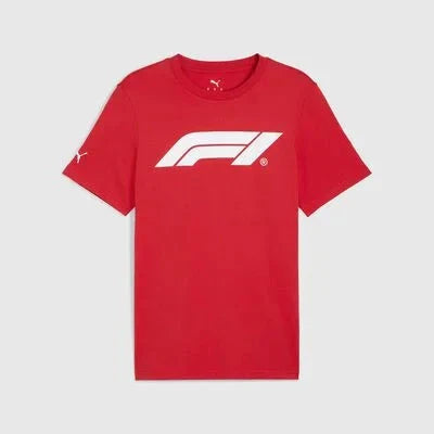 Formula 1 Tech Collection F1 Essential Logo T-Shirt - Black/White/Red/Seafoam T-shirts Formula 1 XS Red 