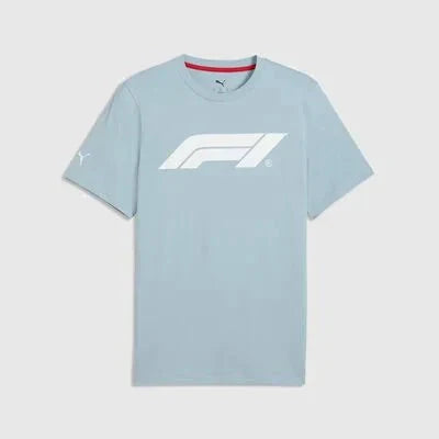 Formula 1 Tech Collection F1 Essential Logo T-Shirt - Black/White/Red/Seafoam T-shirts Formula 1 XS Blue 