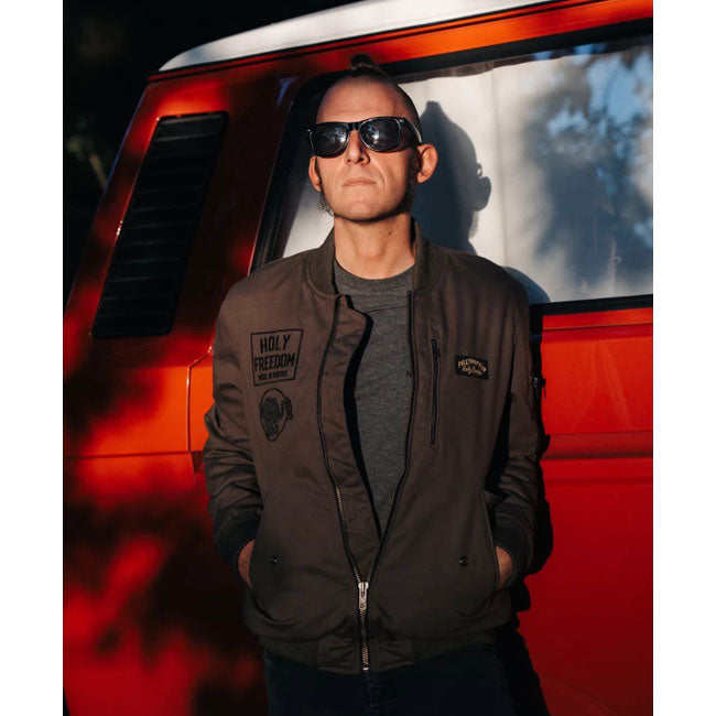 Holy Freedom - Motorcycle Bomber Jacket