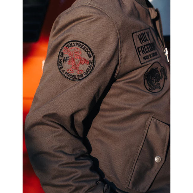 Holy Freedom - Motorcycle Bomber Jacket