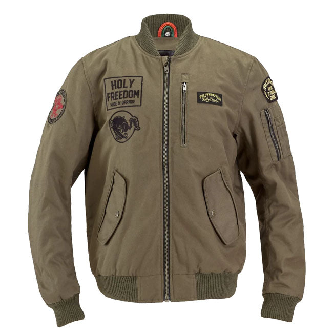 Holy Freedom - Motorcycle Bomber Jacket