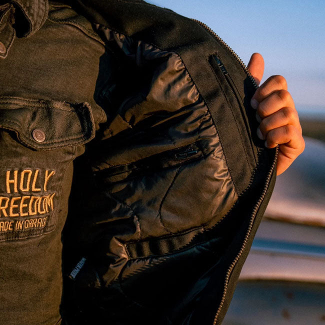 Holy Freedom - Crew Bomber jacket - Black