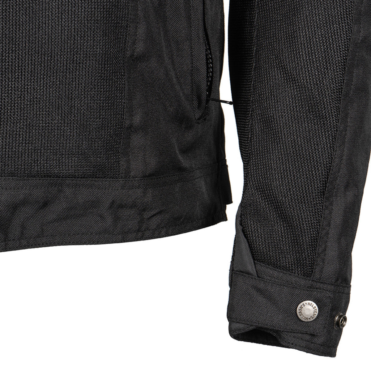 Helstons Stoner - Air Mesh Textile Summer Jacket - Black