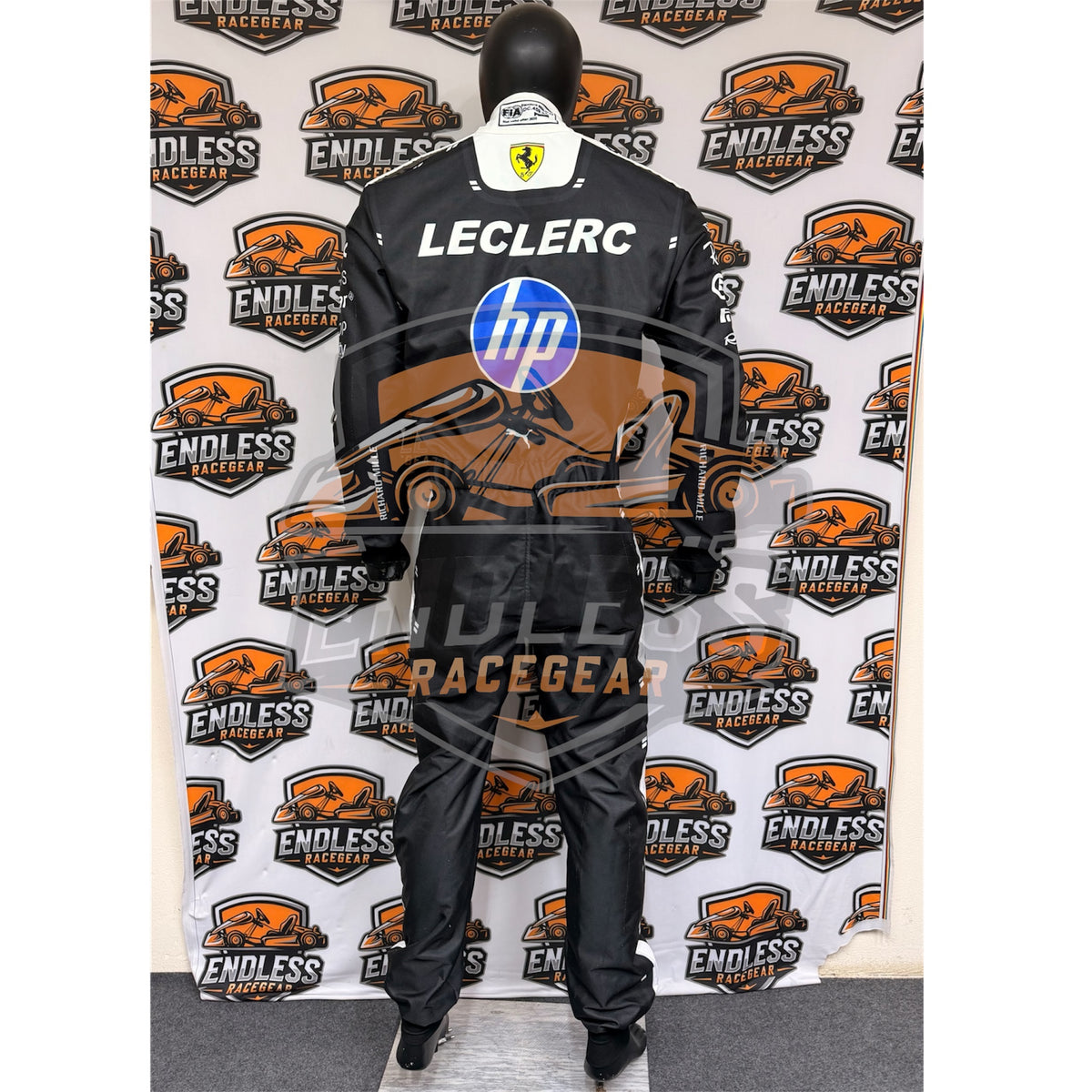2026 Scuderia Ferrari Charles Leclerc HP Singapore GP Replica Race Suit Endless Racewear