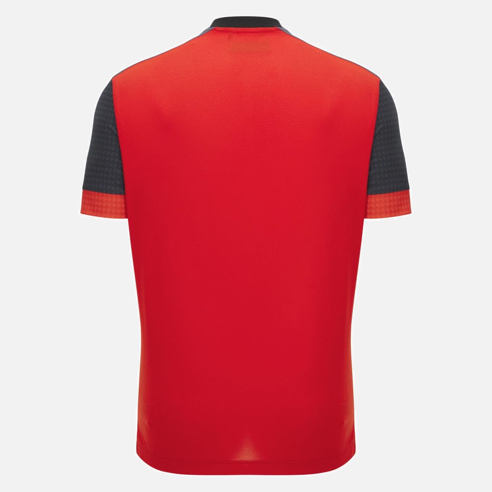 Ducati x Macron Men's Padel T-Shirt - Red/Black Endless Racegear