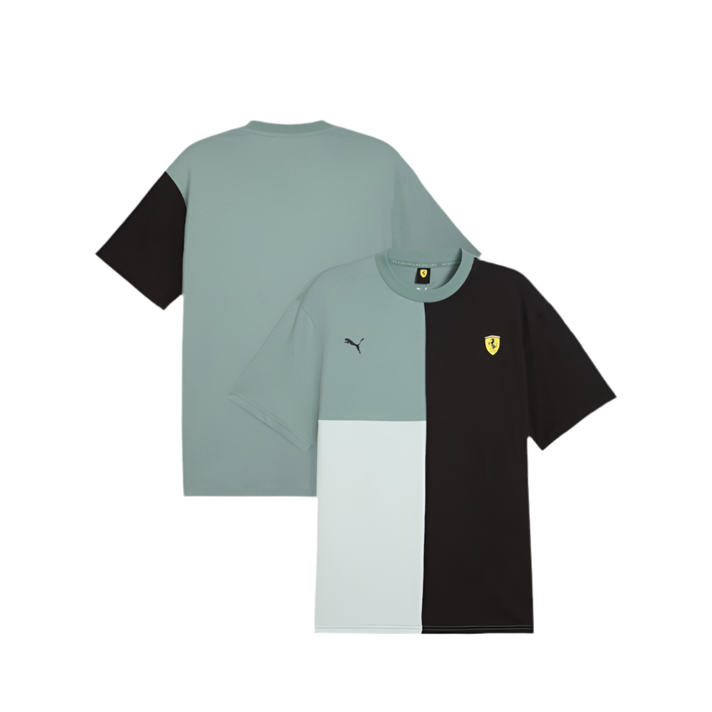 Scuderia Ferrari Race Lifestyle Colour Block T-Shirt by Puma Endless Racegear