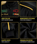 Mellow Yellow Go-Kart Racing Suit, Personalized Motorsport Costume (Adults & Kids) Endless Racegear
